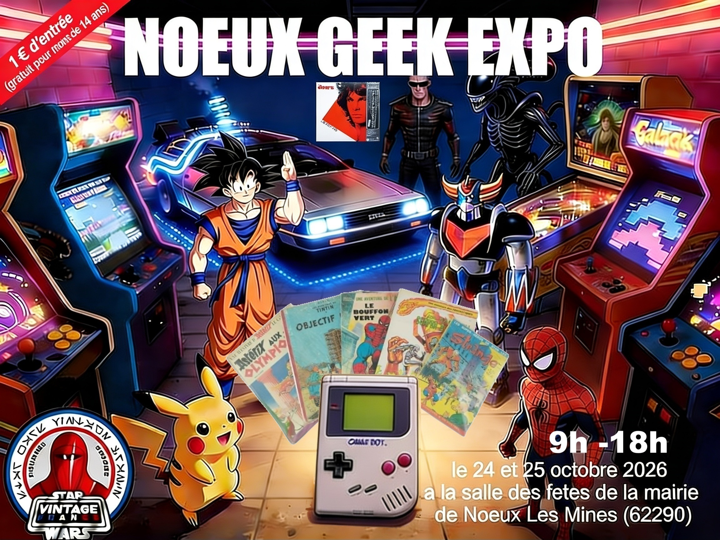 Affiche Noeux Geek Expo 2026